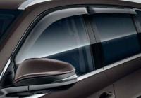 Toyota Highlander (14–) Дефлекторы боковых окон, 4 части. Цвет: бронза