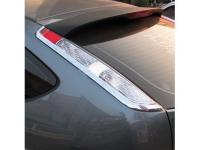 Ford Focus (05-11) хэтчбек хромированные декоративные накладки на задние фонари, пластик, комплект 2 шт.