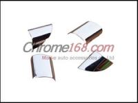 Ford Focus (05-) хэтчбек комплект хромированных накладок на рулевое колесо, нержавеющая сталь, комплект 4 шт.