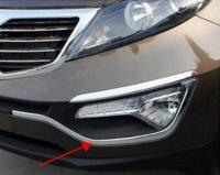 Kia Sportage (10–/14–) Накладки на противотуманные фары