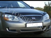 Дефлектор капота темный Kia Cerato 2004-2009