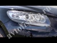 Защита передних фар прозрачная Hyundai Santa Fe 2006-2012