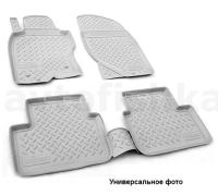 Audi A3 (08–13) Коврики салона (полиуретан), серые