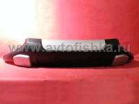 Honda CR-V (06-) накладка на передний бампер, защита бампера