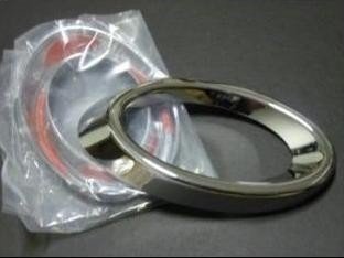 Mercedes-Benz W164 ML (09-) рамки противотуманных передних фар хромированные, овальные, комплект 2 шт.