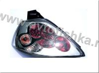 Renault Megane хэтчбек фонари задние светодиодные хромированные, комплект 2 шт.
