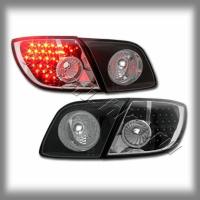Mazda 3 (03-06) 3, 5 дв. фонари задние светодиодные черные, комплект лев.+прав.