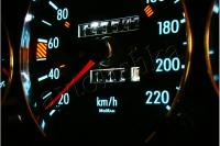 Mercedes W126 S светодиодные шкалы (циферблаты) на панель приборов - дизайн 2