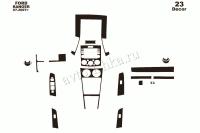 Ford Ranger 2006-2010 декоративные накладки (отделка салона) под дерево, карбон, алюминий