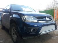 Suzuki Grand Vitara (13–) Защита радиатора Premium, хром