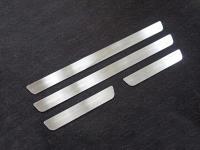 Kia Sportage (16–) Накладки на пороги (лист шлифованный)