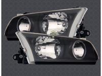 Toyota Camry (08.1999-2001) SXV2#, MCV20 USA фары передние черные, со светящимися ободками, комплект 2 шт.