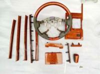 Toyota Land Cruiser 200 (08-15) Штатные накладки салона под дерево, комплект 12 предметов