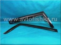 Toyota FJ Cruiser (07-) дефлекторы боковых окон темные, ветровики, комплект 2шт.