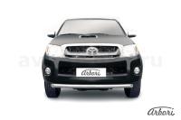 Защита переднего бампера Arbori d57 радиусная TOYOTA HILUX 2008-2011