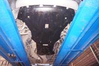 BMW X6 (12–14) Защита картера + КПП, из 2-х частей, композит 8 мм (V-3,5, 3,0TD)