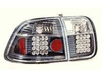 Honda Civic (96-98) 4 дв. фонари задние светодиодные черные, комплект 2 шт.