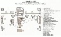 Декоративные накладки салона Lincoln LS 2000-2000 с Message Center, с 6 CD Player, Соответствие OEM