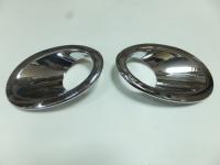 Nissan Qashqai (10–) Окантовка на противотуманные фонари, Abs хром, 2 части