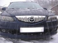 Mazda 6 (02-07) накладка на решетку радиатора