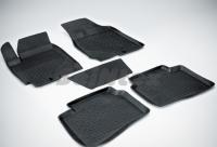 Kia Cerato (09–13) Коврики салона резиновые с высоким бортиком