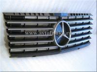Mercedes C-class W202 решетка радиатора карбоновая, дизайн Big Star Sport.