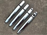 Mitsubishi Накладки на дверные ручки с отверстиями, хром