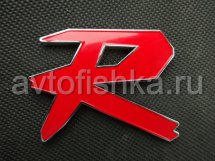 Эмблема на кузов R-type, красная