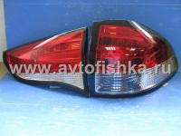 Mitsubishi Pajero Sport, Challenger (09-) фонари задние светодиодные красно-белые, комплект 2 шт.