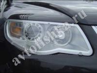 Защита передних фар прозрачная VW Touareg 2007-2010