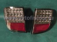 Toyota Land Cruiser 200 (2008-) фонари заднего бампера светодиодные тонированные, комплект 2 шт.