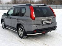 Защита задняя (уголки) Nissan X-Trail (10-15) 60,3 мм