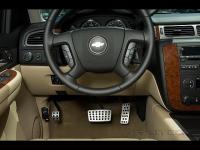 Chevrolet Tahoe, Suburban, GMC Yukon, Denali, Escalade (07-) накладки на педали алюминиевые, комплект 3 шт.