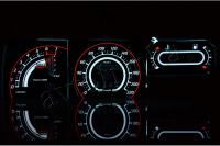 Ford Escort MK4 светодиодные шкалы (циферблаты) на панель приборов - турбо версия