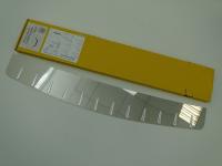 Nissan Tiida (07-) 4 дверн. накладка на задний бампер с силиконовыми вставками, к-кт 1шт.