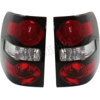 Ford Explorer (05-10) задние фонари (стопы) черные, левая+правая