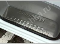 Mercedes Sprinter W901 (1998-) накладки на пороги из нержавеющей стали, 3 шт.