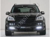 Mercedes GL-Class X164 (06-09) Адаптеры в передний бампер под модульную оптику D87mm (комплект)
