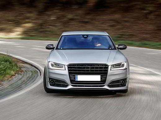 Передний бампер S8 с решеткой для Audi A8 2015-2017