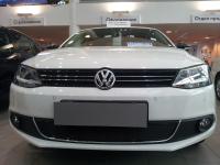 Volkswagen Jetta (11–) Защита радиатора Premium, чёрная