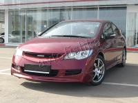 Honda Civic 4D 8 (06 – 09) юбка переднего бампера "MUGEN Style"