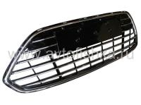 Ford Mondeo (11-) решетка переднего бампера с хромированными ламелями