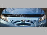 Дефлектор капота темный с надписью Toyota Camry 2006-2011