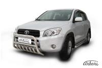 Защита передняя Arbori d57 низкая c защитой картера TOYOTA RAV-4 2006-2009