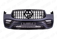 Mercedes-Benz GLE-Klasse V167 рестайлинг 2023 - н.в. Передний бампер 6.3 AMG черный