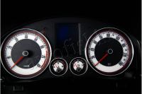 Volkswagen Golf MK5, Jetta, Touran светодиодные шкалы (циферблаты) на панель приборов