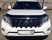 Toyota Land Cruiser Prado (13–) Дефлектор капота, темный