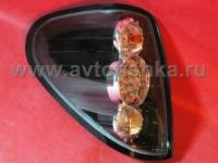 Mitsubishi L200 Triton фонари задние светодиодные черные, комплект 2 шт.