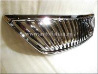 Lexus RX330, RX350, RX400H (03-) решетка радиатора хромированная, дизайн вертикаль, пластик