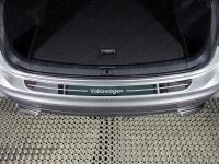 Volkswagen Tiguan (17–) Накладка на задний бампер (лист зеркальный)